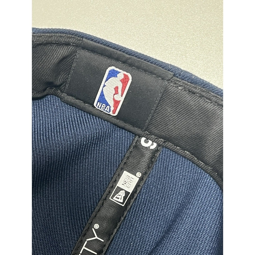 Memphis Grizzlies New Era 9FIFTY Adjustable Snapback Hat Cap Navy Logo - Picture 11 of 13